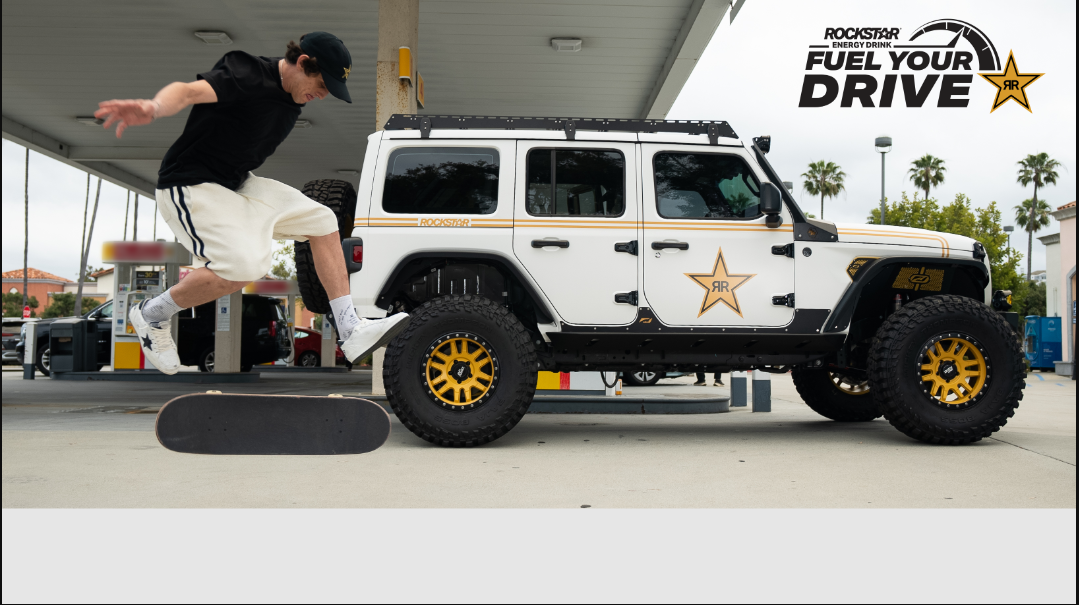 Rockstar Energy Drink is Giving Away a Custom Jeep Wrangler  and $20,000 To Fuel the Ultimate Summer Road Trip