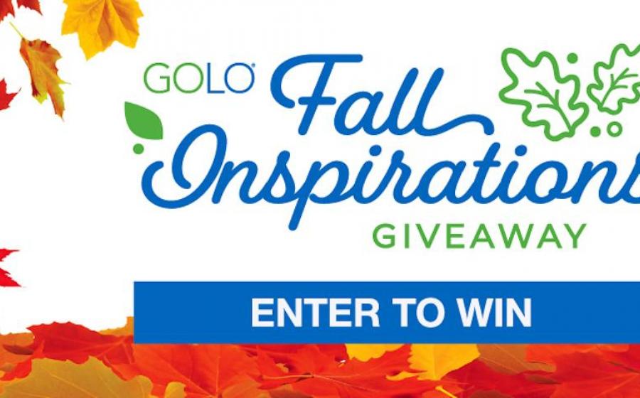 Enter GOLO Fall Inspirations Giveaway for a Chance to Win