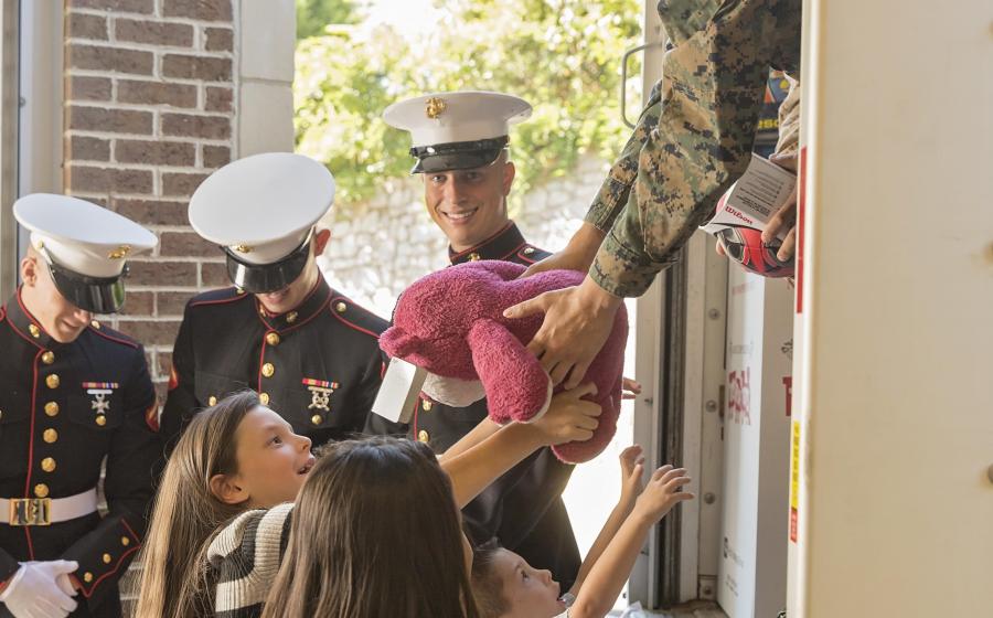 Marine Toys for Tots Provided Year-Round Joy to Children in Need