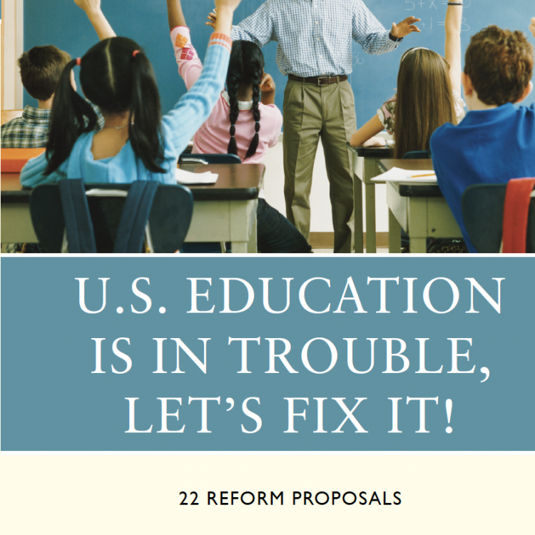 NEW BOOK OFFERS SOLUTIONS TO FIX BROKEN EDUCATION SYSTEM